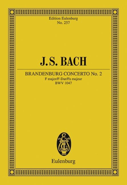Produktbild: Brandenburgisches Konzert Nr. 2 F-Dur