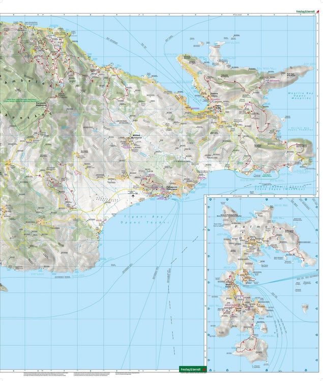 Produktbild: Freytag & berndt Wanderkarte WKG 1 Samos 1:35.000