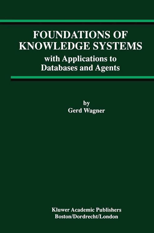 Produktbild: Foundations of Knowledge Systems