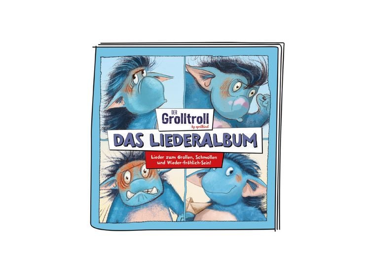 Produktbild: Content-Tonie: Der Grolltroll - Das Liederalbum