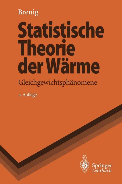 Produktbild: Statistische Theorie der Wärme