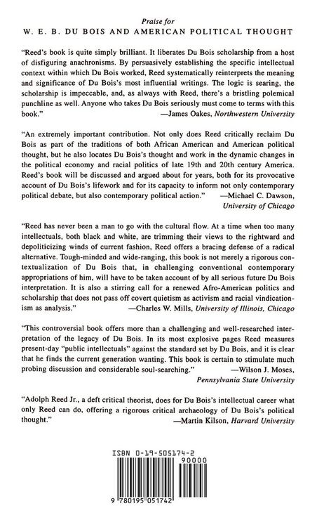 Produktbild: W.E.B. Du Bois and American Political Thought