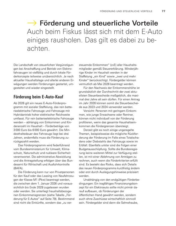 Produktbild: Umstieg aufs Elektroauto