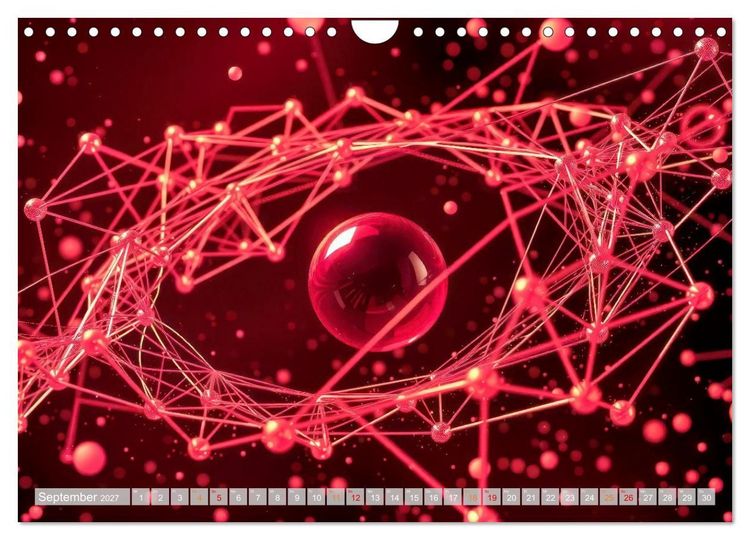 Produktbild: Quantenmechanik von Bits zu Qubits (Wandkalender 2027 DIN A4 quer), CALVENDO Monatskalender