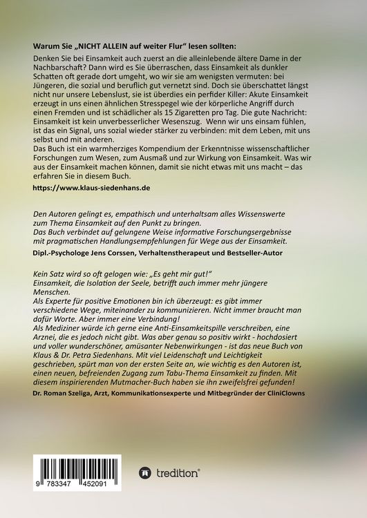 Produktbild: NICHT ALLEIN AUF WEITER FLUR