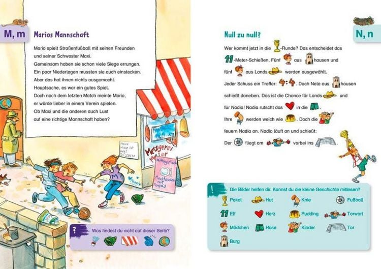 Produktbild: Duden Leseprofi &ndash; Lustige Abc-Geschichten f&uuml;r Vorschule und Schulstart