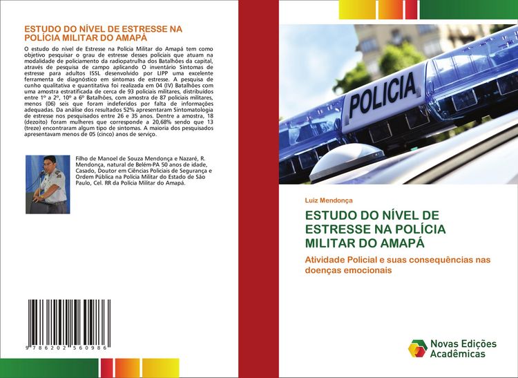 Produktbild: Estudo Do N&iacute;vel De Estresse Na Pol&iacute;cia Militar Do Amap&aacute;