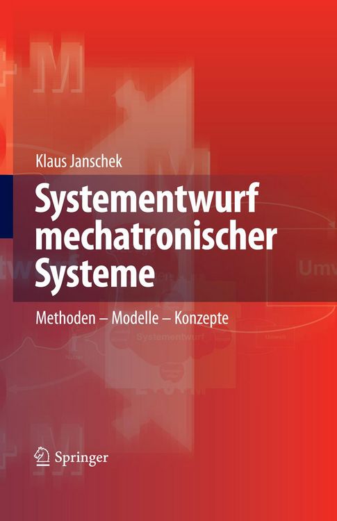 Produktbild: Systementwurf mechatronischer Systeme