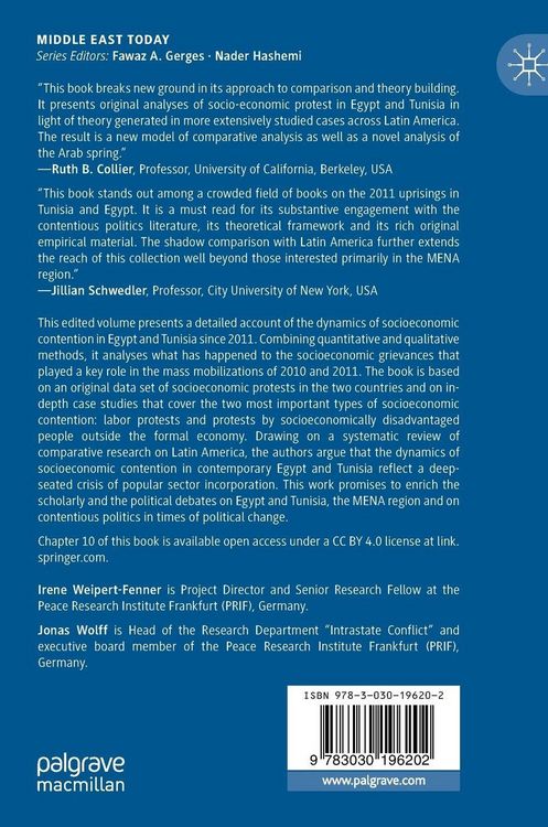 Produktbild: Socioeconomic Protests in MENA and Latin America