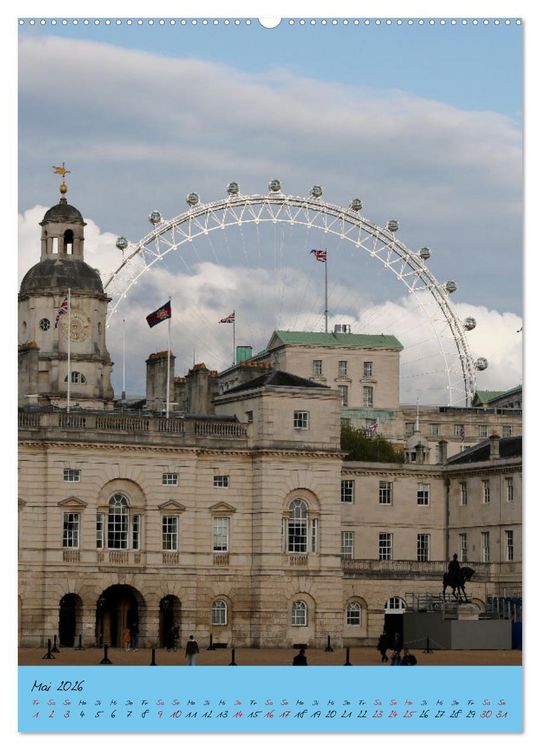 Produktbild: Englands T&uuml;rme (Wandkalender 2026 DIN A2 hoch), CALVENDO Monatskalender