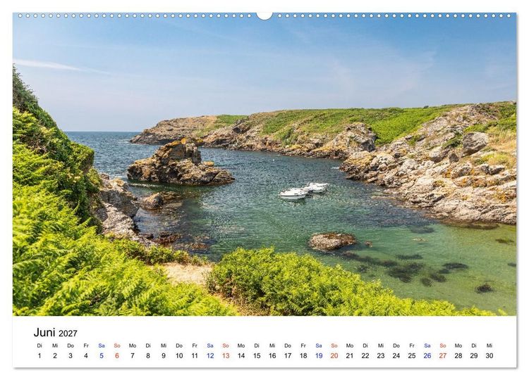 Produktbild: Morbihan - Eine Entdeckungsreise in den S&uuml;den der Bretagne (hochwertiger Premium Wandkalender 2027 DIN A2 quer), Kunstdruck in Hochglanz
