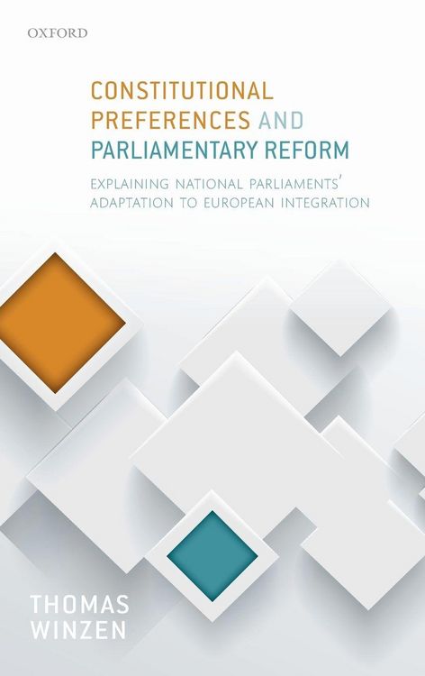 Produktbild: Constitutional Preferences and Parliamentary Reform