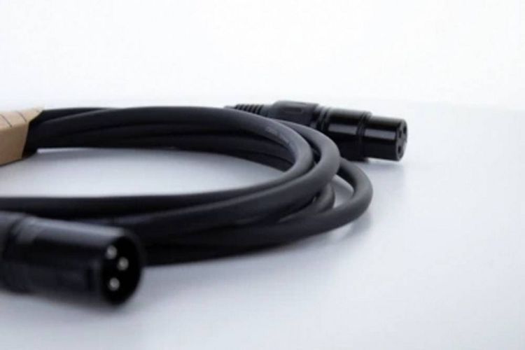 Produktbild: Cordial EM 10 FM XLR Verbindungskabel [1x XLR-Buchse 3 polig - 1x XLR-Stecker 3 polig] Schwarz