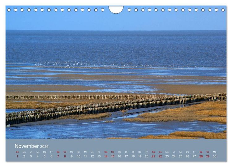 Produktbild: Westerhever (Wandkalender 2026 DIN A4 quer), CALVENDO Monatskalender