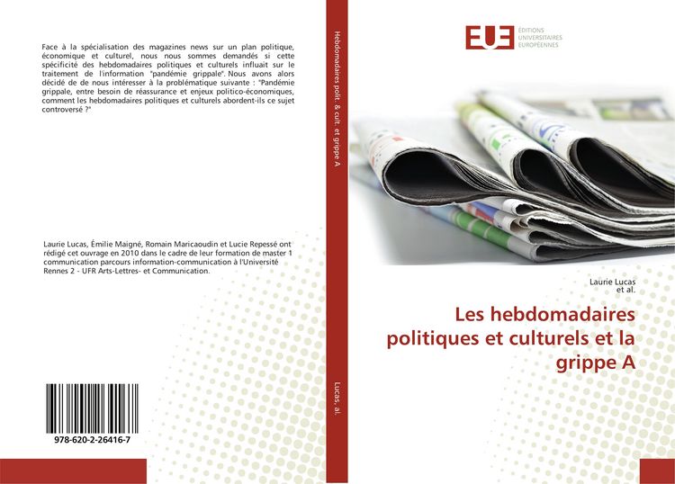 Produktbild: Les hebdomadaires politiques et culturels et la grippe A