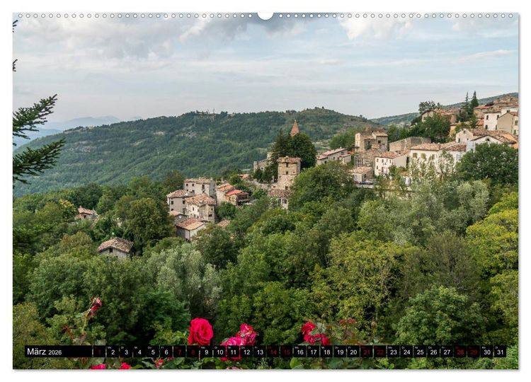 Produktbild: Einsame D&ouml;rfer - Eine Wanderung in den Abruzzen (Wandkalender 2026 DIN A2 quer), CALVENDO Monatskalender