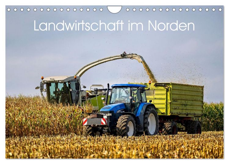 Produktbild: Landwirtschaft im Norden (Wandkalender 2026 DIN A4 quer), CALVENDO Monatskalender