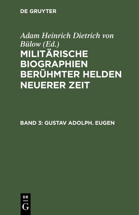 Produktbild: Gustav Adolph. Eugen