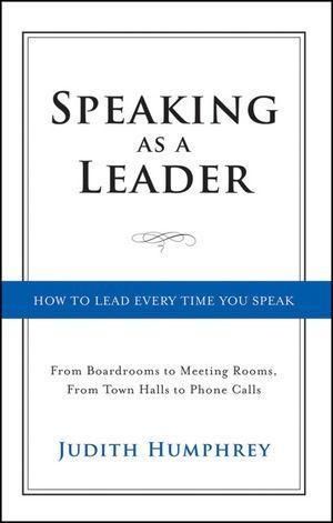 Produktbild: Speaking As a Leader