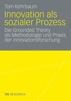 Produktbild: Innovation als sozialer Prozess