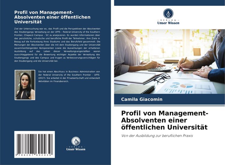 Produktbild: Profil von Management-Absolventen einer &ouml;ffentlichen Universit&auml;t