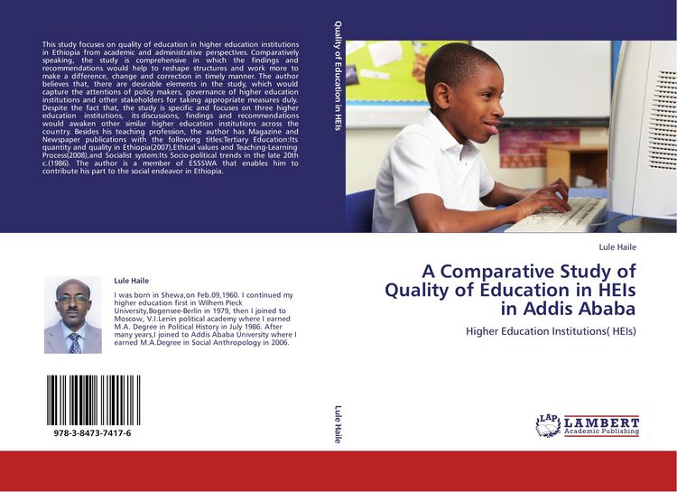 Produktbild: A Comparative Study of Quality of Education in HEIs in Addis Ababa