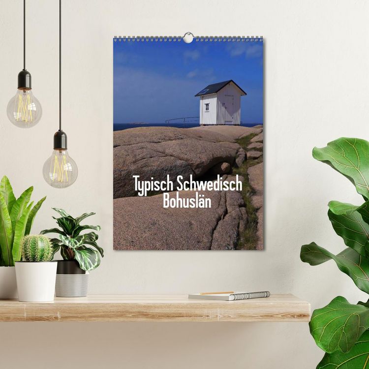 Produktbild: Typisch Schwedisch Bohusl&auml;n (Wandkalender 2026 DIN A3 hoch), CALVENDO Monatskalender
