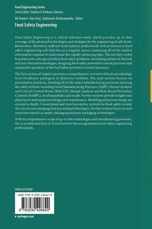 Produktbild: Food Safety Engineering