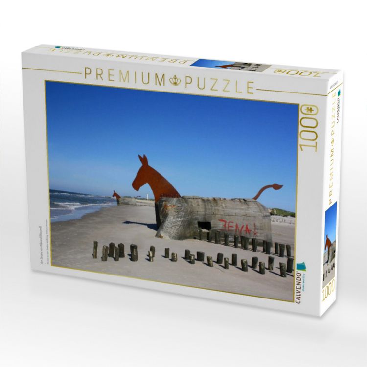 Produktbild: CALVENDO Puzzle Am Strand von Bl&aring;vand (Blavand) | 1000 Teile Lege-Gr&ouml;&szlig;e 64x48cm Foto-Puzzle f&uuml;r gl&uuml;ckliche Stunden
