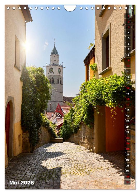 Produktbild: &Uuml;berlingen Perle am Bodensee (Wandkalender 2026 DIN A4 hoch), CALVENDO Monatskalender