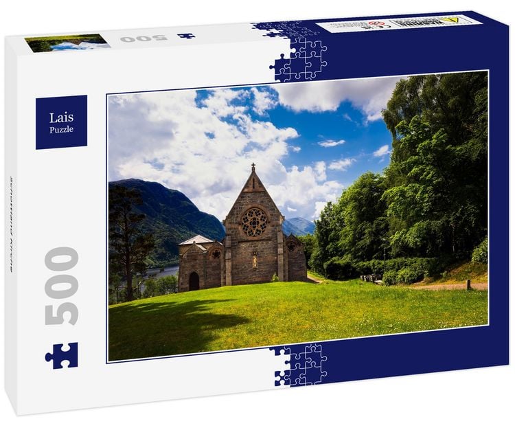 Produktbild: Lais Puzzle Schottland Kirche 500 Teile