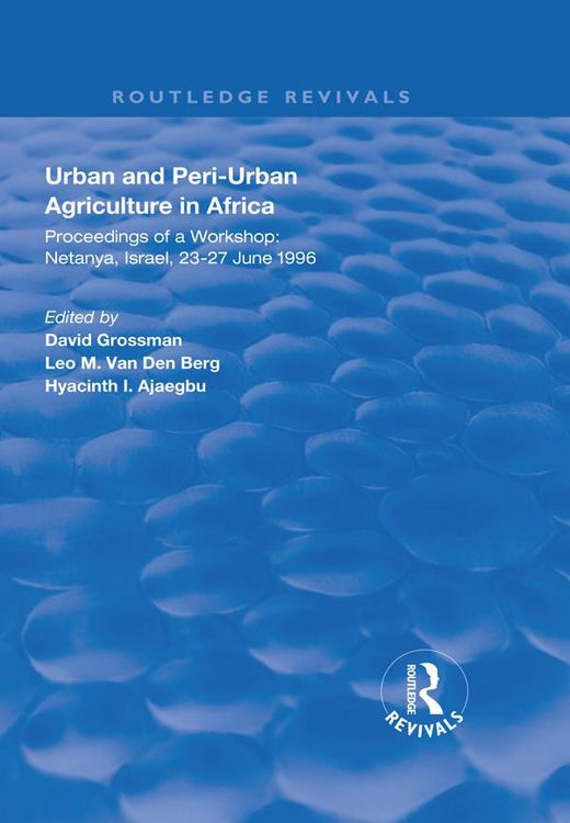 Produktbild: Urban and Peri-urban Agriculture in Africa