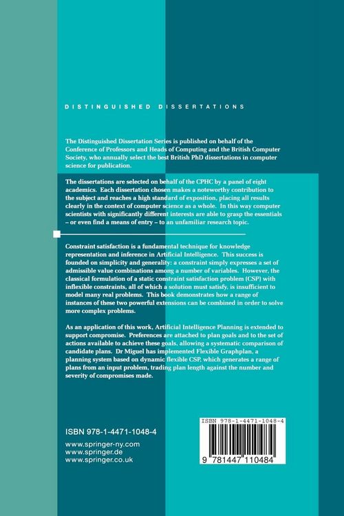 Produktbild: Dynamic Flexible Constraint Satisfaction and its Application to AI Planning