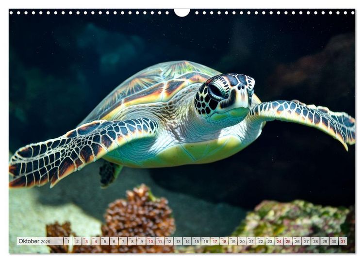 Produktbild: Bedrohte Tierwelt SCHATTEN DES VERSCHWINDENS (Wandkalender 2026 DIN A3 quer), CALVENDO Monatskalender