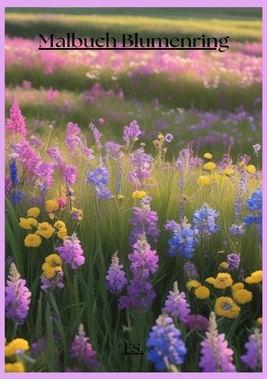 Produktbild: Malbuch Blumenring
