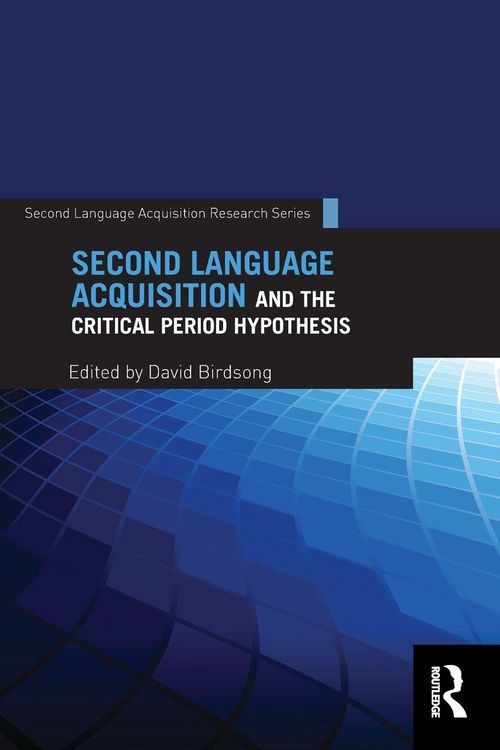 Produktbild: Second Language Acquisition and the Critical Period Hypothesis