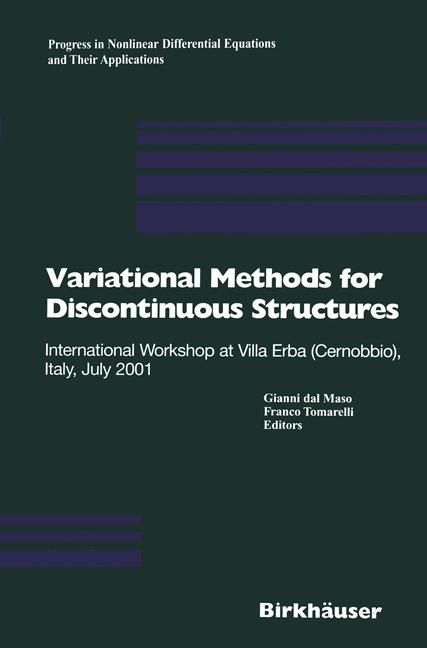 Produktbild: Variational Methods for Discontinuous Structures