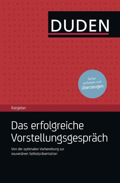 Produktbild: Duden Ratgeber &ndash; Das erfolgreiche Vorstellungsgespr&auml;ch
