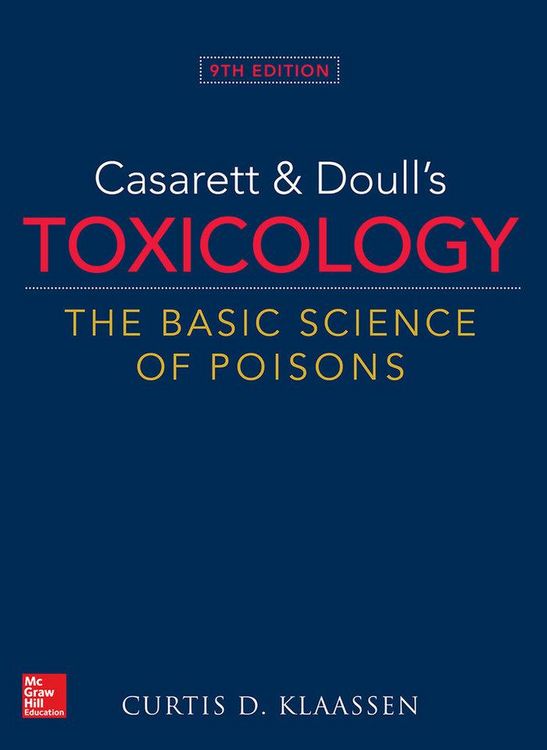 Produktbild: Casarett & Doull's Toxicology: The Basic Science of Poisons, Ninth Edition