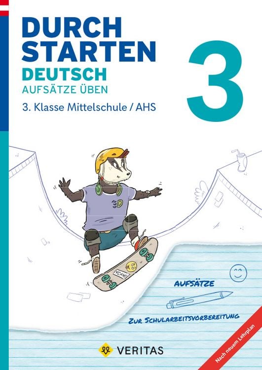 Produktbild: Durchstarten Deutsch 3. Klasse Mittelschule/AHS Aufs&auml;tze &uuml;ben