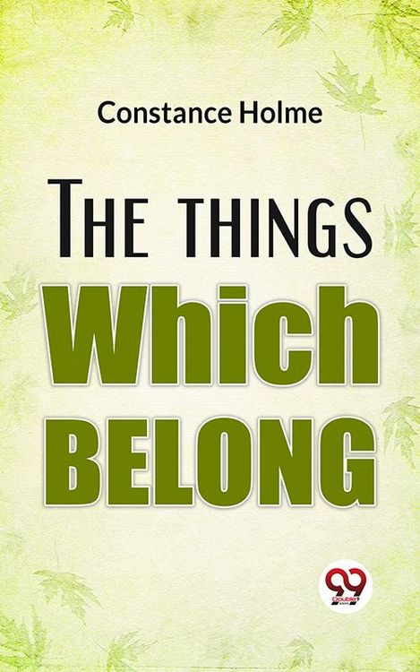 Produktbild: The Things Which Belong