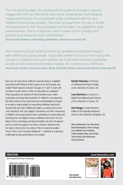 Produktbild: Researching Everyday Childhoods