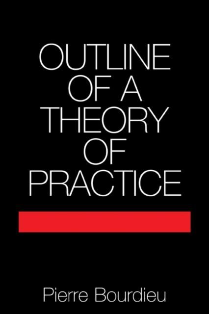 Produktbild: Outline of a Theory of Practice