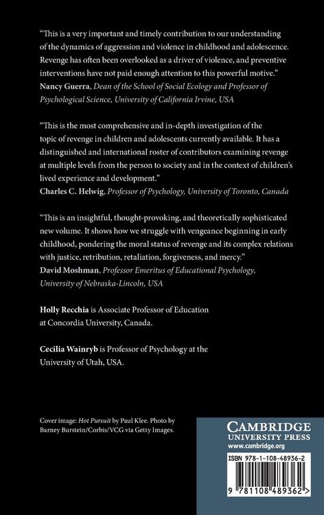 Produktbild: Revenge across Childhood and Adolescence