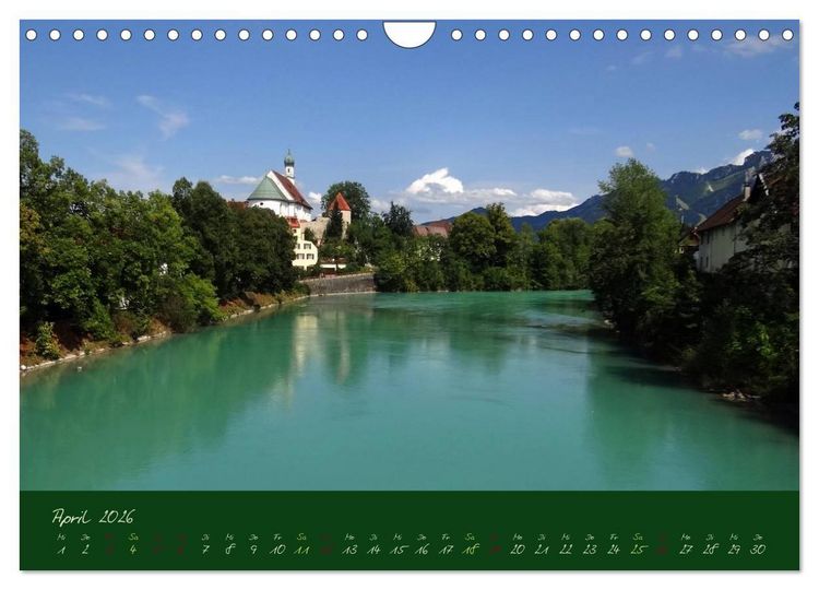 Produktbild: Im Allg&auml;u (Wandkalender 2026 DIN A4 quer), CALVENDO Monatskalender