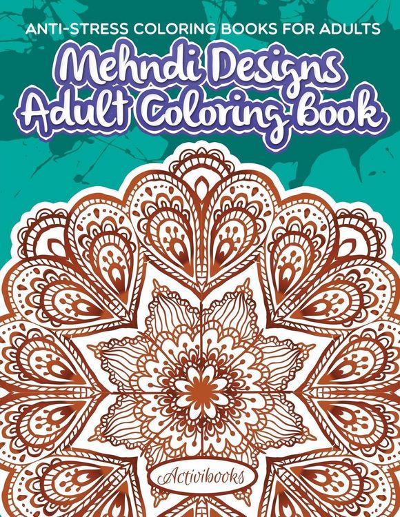 Produktbild: Mehndi Designs Adult Coloring Book