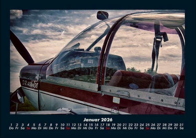 Produktbild: Flugzeuge 2026 Fotokalender DIN A4
