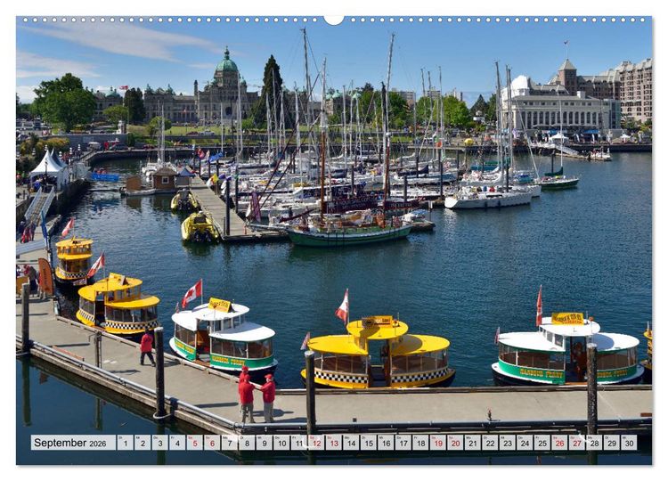 Produktbild: Zauberhaftes Victoria BC (Wandkalender 2026 DIN A2 quer), CALVENDO Monatskalender