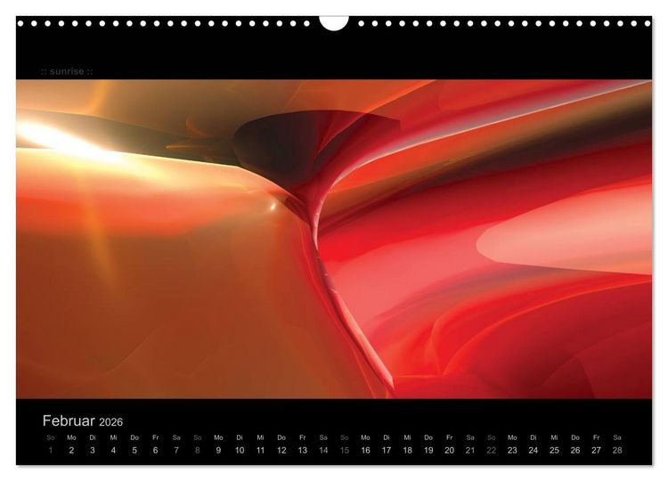 Produktbild: Abstrakte Kunst (Wandkalender 2026 DIN A3 quer), CALVENDO Monatskalender