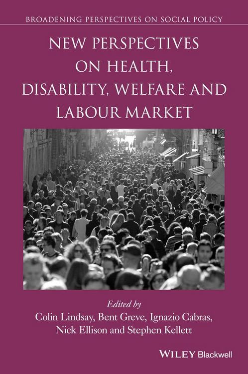 Produktbild: New Perspectives on Health, Disability, Welfare and the Labour Market
